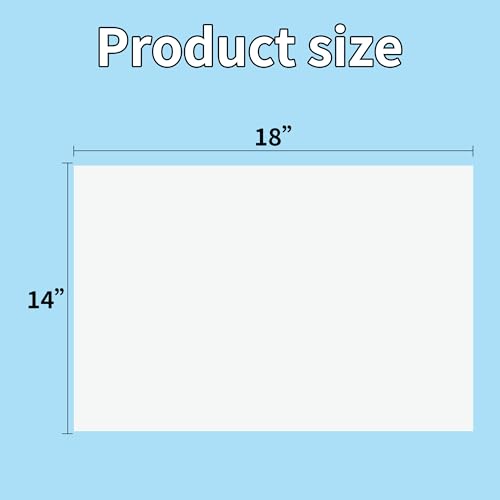 pmybupo 50Pcs White Poster Board,14inx18in White Poster Paper Blank Graphic Display Board Poster Board Bulk for School Arts,Classroom Crafts - style: 14*18 50PC