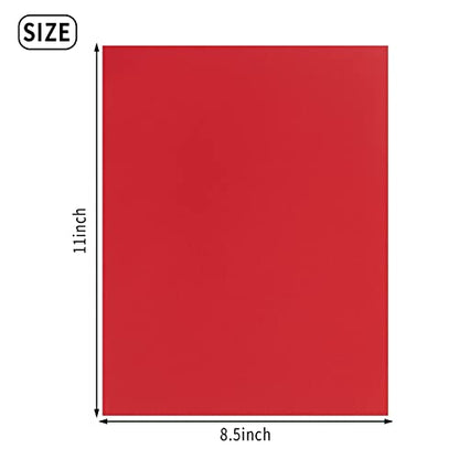 30 Sheets Cardstock Paper 8 1/2 x 11 Inches, White/Red/Blue | For Crafts and Invitations - color: White/Red/Blue