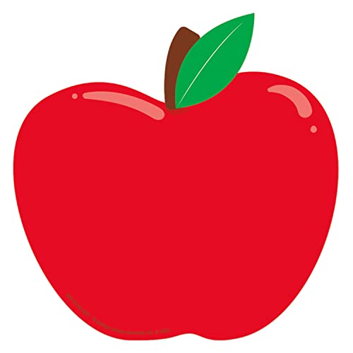 Eureka Apple Paper Cut-Out Classroom Decorations for Teachers, 36 Pieces - style: Apple