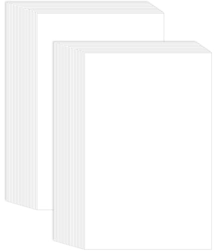 (2-Pack) 11" x 17" White Legal Size Card Stock Paper - 100 Sheets Premium Smooth 80lb Cover Cardstock, Perfect for Documents, Programs, Menus Printing - size: 11" x 17", style: 2-Pack