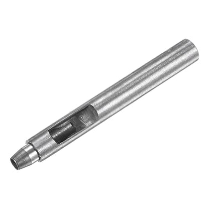 HARFINGTON Leather Hole Punch 6mm Straight Round Punch Grommet Snap Rivet Setter for Leather Craft Clothing Handbag Fabric Curtain - size: 6mm
