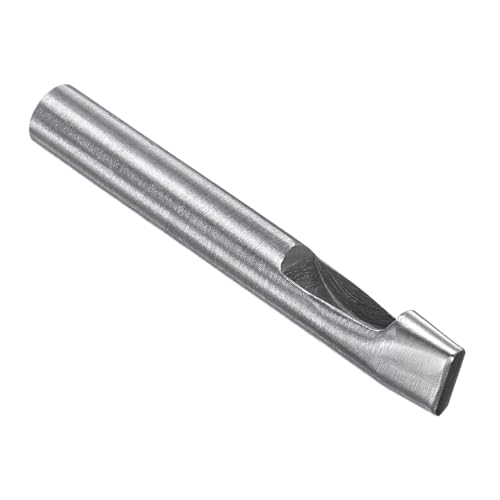 Hollow Punch, 4mm x 15mm Hole, 45# Steel Oval Shaped Gasket Tool - (Applications: for Leather DIY Leathercraft Wallet) - size: 4mm x 15mm