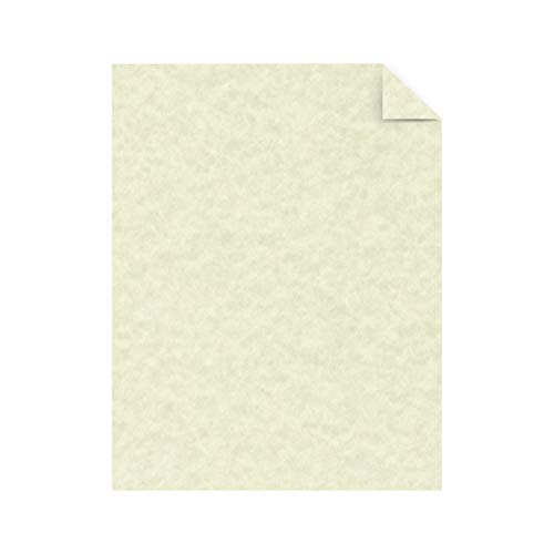Astrobrights Specialty Parchment Cardstock, 8.5" x 11", 65 lb/176 gsm, Natural (Ivory), 100 Sheets (27427-01) (Pack of 6) - size: 8.5 x 11 inches (Pack of 6)