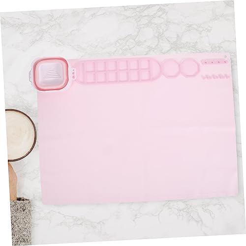 HOMSFOU Silicone Painting Mat for Artists Nonstick Epoxy Silicone Craft Pad Multi Functional Art Mat for Painting Casting Easy to Clean Durable