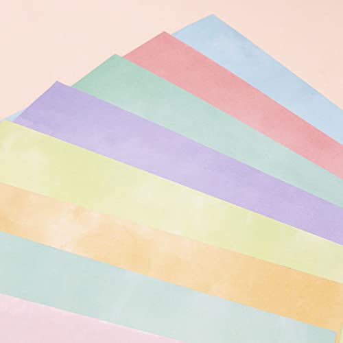 Craftelier - Cardstock Set Watercolour | Pack of 24 Double Sided Cardstock for Cardmaking, Scrapbooking and Craft Projects | Weight 240 grams | Size 30,48 cm x 30,48 cm (12" x 12") - color: Watercolour, size: 12" x 12"
