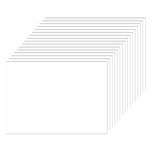 Silunkia 300 Sheets White Cardstock 5 x 7 Copy Paper, 250gsm/92lb Heavyweight Craft Paper Card Stock for DIY Cards Making, Greeting Card, Notecards, Menus, Office Printing, Drawing - color: White, size: 5x7-300pcs