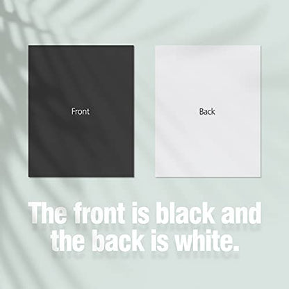 Golden State Art, 10 Pack 11x14 Uncut Photo Mat Matboard, Black Backing Board for Frame, Picture, Print - color: Black, size: 11x14 - 10 Pack
