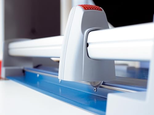 Dahle 442 Premium Rotary Trimmer, 20" Cut Length, 30 Sheet Capacity, Self-Sharpening, Automatic Clamp, German Engineered Paper Cutter - size: 20" Cut Length