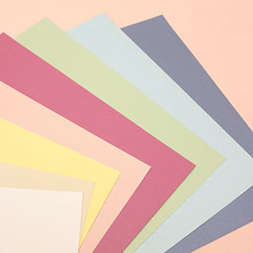 Craftelier - Cardstock Set Pearlescent Pastel Texture | Pack of 24 Double Sided Cardstock for Card Making, Scrapbooking and Craft Projects | Weight 216 grams | Size 30,48 x 30,48 cm (12" x 12") - color: Pearlescent Pastel Texture, size: 12" x 12"