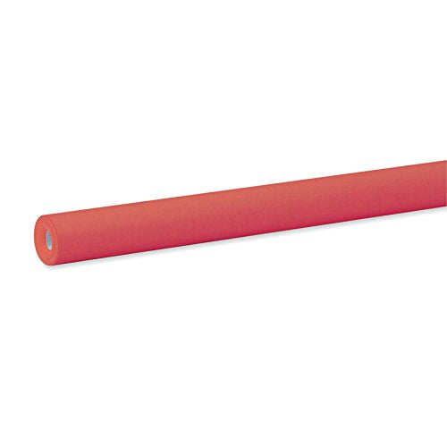 Pacon PAC57038 Fadeless Paper Roll, 48" Width, 12' Length (, Flame (Pack of 4) - color: Flame