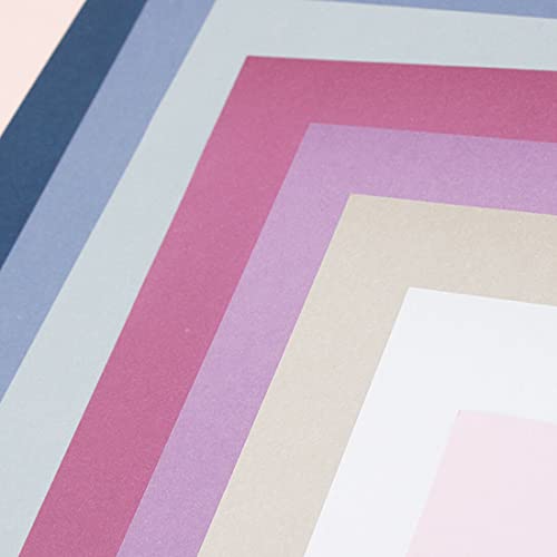 Craftelier - Cardstock Set Winter | Pack of 24 Double Sided Cardstock for Card Making, Scrapbooking and Craft Projects | Weight 240 grams | Size 30,48 cm x 30,48 cm (12" x 12") - color: Winter, size: 12" x 12"