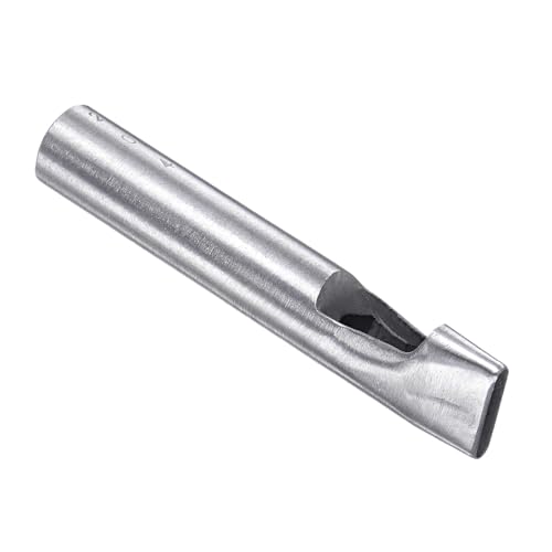 Hollow Punch, 4mm x 20mm Hole, 45# Steel Oval Shaped Gasket Tool - (Applications: for Leather DIY Leathercraft Wallet) - size: 4mm x 20mm
