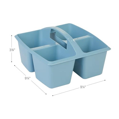 Really Good Stuff 4-Compartment Caddies - Boho, 6 Pack - Classroom Organization