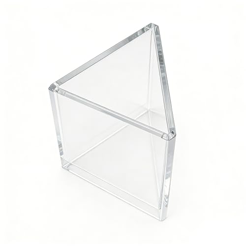 FixtureDisplays® 8.9 X 7.8 X 11.2" 3-Sided Acrylic Sign Holder Fits 8.5 x 11 Inch Signs Tabletop Promotion Sale Signage Holder 19118
