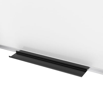 VIZ-PRO Magnetic Dry Erase Board, 72 X 40 Inches, Foldable Wall-Mounted Whiteboard with Silver Aluminum Frame & Marker Tray for School Office and Home - size: 72"W x 40"H