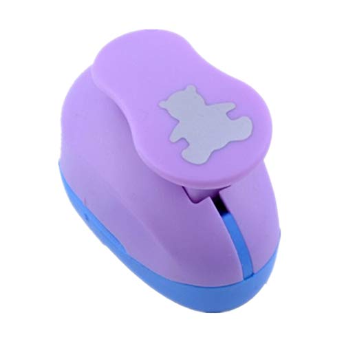 ODETOJOY Handheld Scrapbooking Punch Cutters Engraving Album Cards Paper Crafts Puncher Hole Punches Supplies with Shape Bear - size: Bear