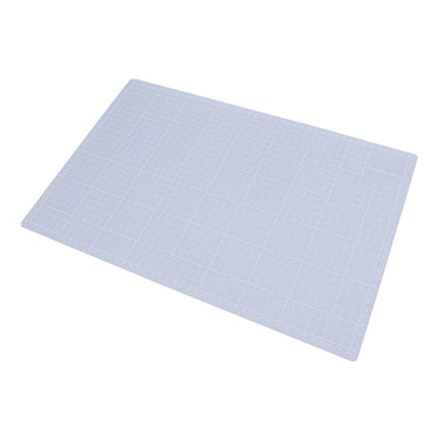 Keenso Transparent Non Slip Cutting Mat, A3 Size PVC Craft Mat for Precise Crafting Writing Painting (A3 Size) - size: 17.7"L x 11.8"W