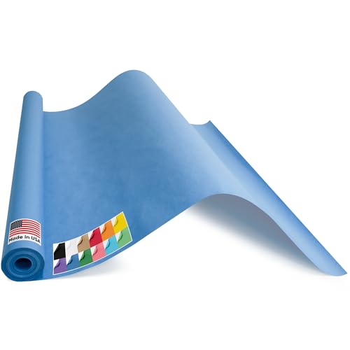 USA Made 36" x 1200" Dark Blue Kraft Paper Roll, 45 lbs Thickness, American Quality Kraft Paper for School, Bulletin Board - Non-Toxic, Odorless, Safe for Kids | American Quality Kraft Paper for School, Bulletin Board - Non-Toxic, Odorless, Safe for Kids