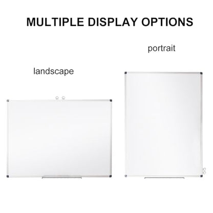 XIWODE 24x36 Inch Magnetic Dry Erase Whiteboard, Silver Aluminum Frame Wall-Mounted, No Ghosting Anti-Stain Easy Clean for Home School Office Conference Room - color: Silver, size: 24x36 Inches