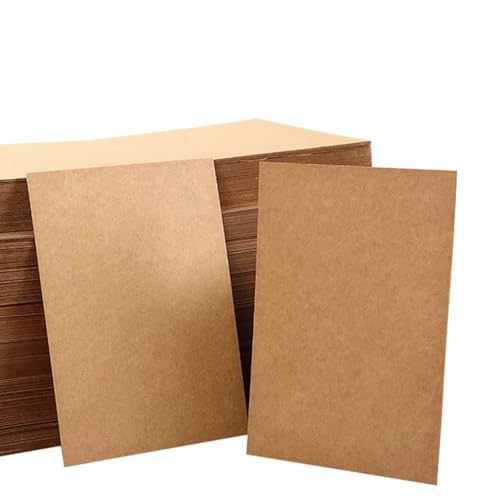 Kraft Paper Stationery Paper- Brown Heavy Cover stock 8.5 x 11 Cardstock, for Scrapbooking, Crafts, Arts and Craft, D.I.Y. Projects, Drawing Laser & Inkjet Printer Compatible (Brown, 25P) - color: Brown, size: 25P