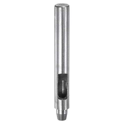 HARFINGTON Leather Hole Punch 7mm Straight Round Punch Grommet Snap Rivet Setter for Leather Craft Clothing Handbag Fabric Curtain - size: 7mm