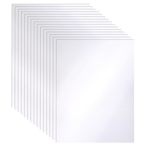 Guakicae 28 Sheets White Shimmer Cardstock 8.5 x 11 Certificate Paper, 250gsm/92lb Heavyweight Paper Card Stock for DIY Cards, Wedding Invitations, School Crafting, Business Cards, Graduations - color: White, size: 28 Sheets
