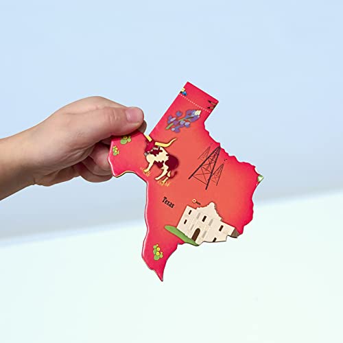 MasterPieces 60 Piece Educational Jigsaw Puzzle for Kids - World Map - 16.5"x12.75"
