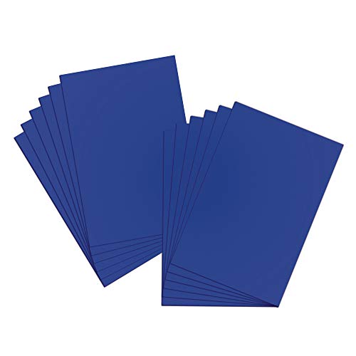 BAZIC Products Dark Blue Poster Board, 22 x 28 in, Matte Paper Surface, for School Projects Signs Crafts, Case of 25 - color: Dark Blue, size: 25-Pack