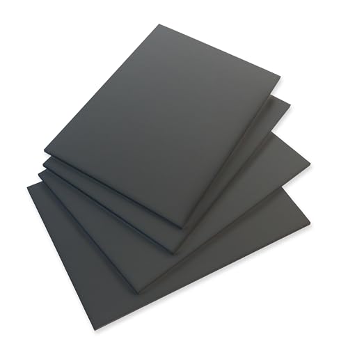 Cathedral Products Black 5mm Foamboard - A1 Size (594 x 841mm) - Pack of 10 - color: Black, size: A1