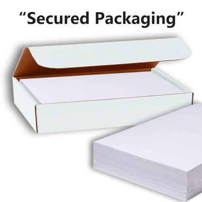 Hamilco Colored Scrapbook Cardstock Paper 5x7 Card Stock Paper 65 lb Cover 100 Pack (Fresh Lemon) - color: Fresh Lemon