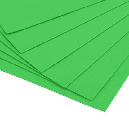 uxcell Light Green EVA Foam Sheets 11 x 8 inch 1.7mm Thickness for Crafts DIY Projects, 12 Pcs - color: light Green