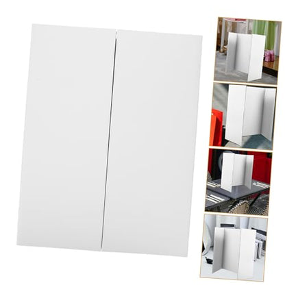 BESTOYARD 1Set Trifold Poster Board with Double Sided Tape Display Board for Presentations School Projects and Artwork Showcasing Convenient and Portable