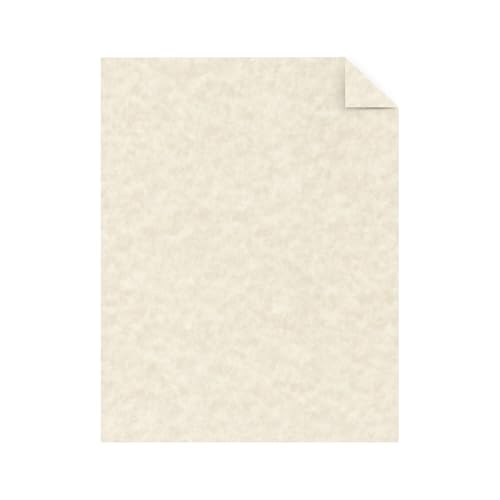 Astrobrights Specialty Parchment Cardstock, 8.5" x 11", 65 lb/176 gsm, Natural (Ivory), 100 Sheets (27427-01) - size: 8.5 x 11 inches