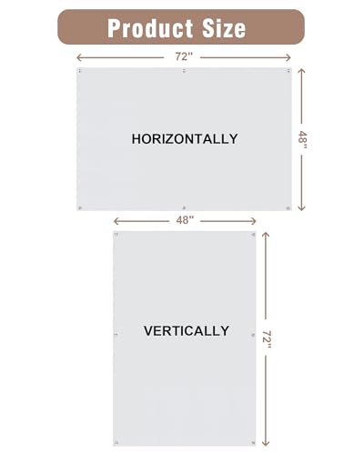 Mifuro Magnetic Glass Whiteboard，72"x48" Wall Mounted Frameless Dry Erase Board for Office, Home & School Ultra White - color: Ultra White, size: Size-72 x 48 inches