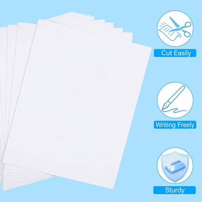 30Pcs Poster Board VinTS 11.7x16.5 Inches White Poster Paper, 230G Thickness Poster Board Bulk, Blank Graphic Display Board for School Arts, Classroom Crafts, exhibits and Notices (Pack of 30) - color: White, size: 30 Pack 11.7x16.5