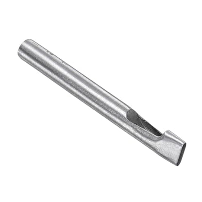 Hollow Punch, 3mm x 12mm Hole, 45# Steel Oval Shaped Gasket Tool - (Applications: for Leather DIY Leathercraft Wallet) - size: 3mm x 12mm