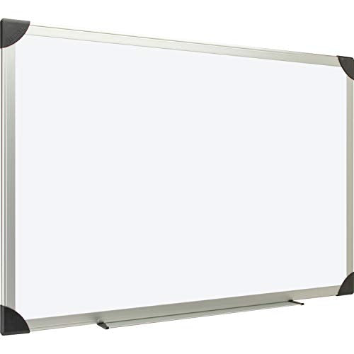 Lorell Aluminum Frame Dry-Erase Boards - size: 96"W x 96"H
