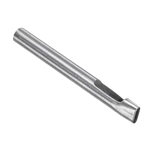 Hollow Punch, 3mm x 11mm Hole, 45# Steel Oval Shaped Gasket Tool - (Applications: for Leather DIY Leathercraft Wallet) - size: 3mm x 11mm