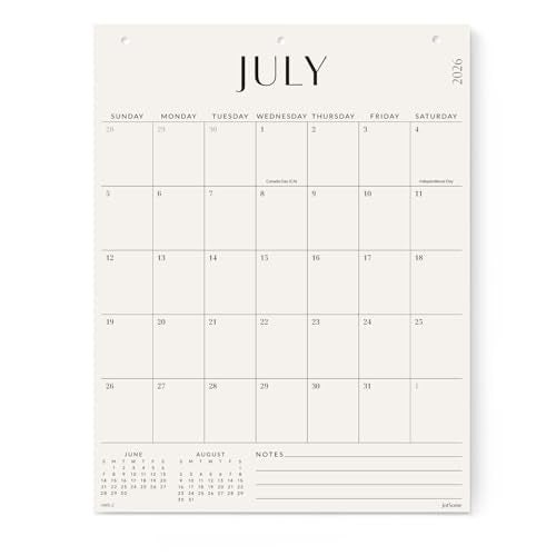 Jotsome Large Wall Calendar 2026-2027, Monthly Wall Calendar From July 2026 to December 2027 17 x 22 inch in Home and Office for Easy Organizing
