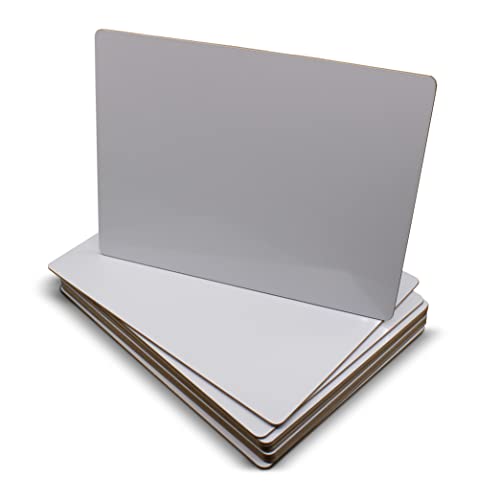 Flipside Products 9" x 12" Two-Sided Dry Erase White Boards, Classroom Pack, Double Sided Lapboard for Class, Reusable for Group Participation - 12 Pack - size: 12"W x 9"H, style: 12 Pack