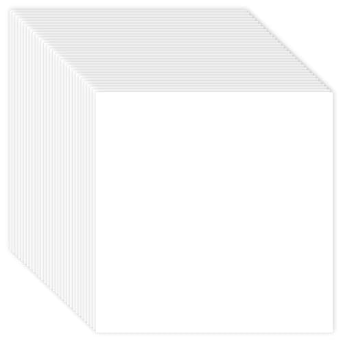 100 Sheets White Cardstock 12x12 Cardstock Paper, 80lb/240gsm White Card Stock Paper for Card Making, Crafting, Scrapbook, Photo Albums