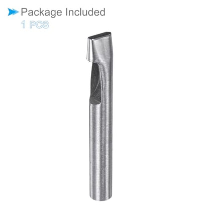 Hollow Punch, 4mm x 15mm Hole, 45# Steel Oval Shaped Gasket Tool - (Applications: for Leather DIY Leathercraft Wallet) - size: 4mm x 15mm