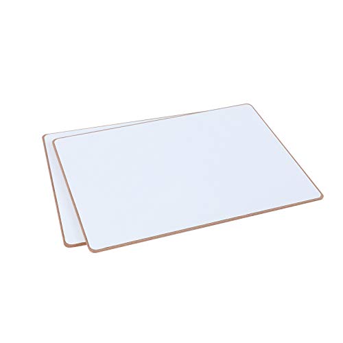 Magnetic Dry Erase White Boards - Lapboards for Students (5 Pack, 12 X 9 Inches)