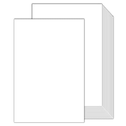 100 Sheets White Blank Cover Stock 11x17 Thick Card Stock, Goefun 80lb Heavyweight Legal Size Printer Paper For Arts and Crafts, Flyers, Menus, Posters - color: white