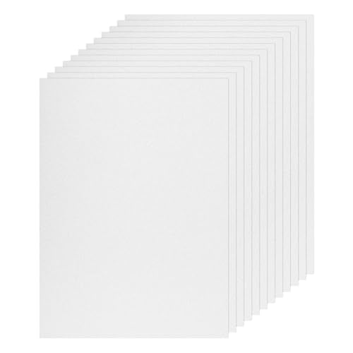 MECCANIXITY 10 Sheet Silver Glitter Card Stock, 8"x11" A4 Shimmer Paper,250gsm One-sided Cardstock for DIY Crafts, Scrapbooking, Party Decorations, Invitations - color: Silver