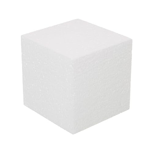 Crafare 2x2x2 Inch Foam Square Blocks 24Pack Mini Square Cubes for Sculpting Polystyrene Cubes for Crafting Modeling Art Projects - size: 2x2x2inch 24pcs