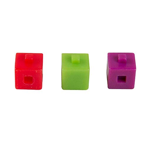 hand2mind Centimeter Cubes, Plastic, Connecting, Math manipulatives, Counting for Kids, counters, Elementary Teacher Must Haves (Set of 500)