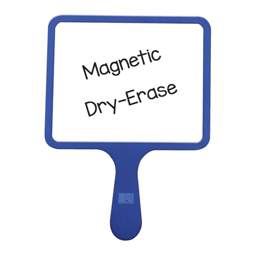 EAI Education Magnetic Blank Dry-Erase Paddles - Set of 5