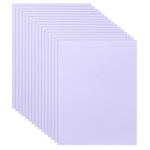 Guakicae 40 Sheets Light Purple Cardstock 8.5 x 11 Printer Paper, 75lb Heavyweight Paper Card Stock for Wedding, School Crafting, Invitations, Making Cards, Certificates - color: Purple, size: 40 Sheets
