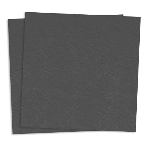 75 Sheets, Black Cardstock Paper Heavyweight - 110 lb. Cover, 12" x 12" - color: Black, size: 12 x 12 inches (75 Sheets)